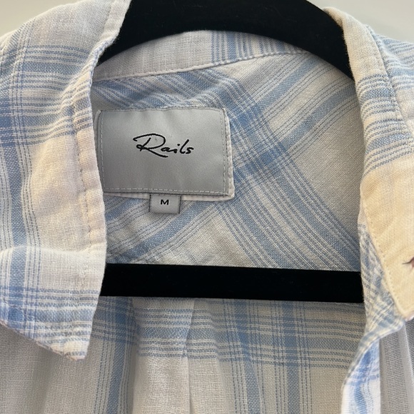Rails blue and white button down - Picture 2 of 3